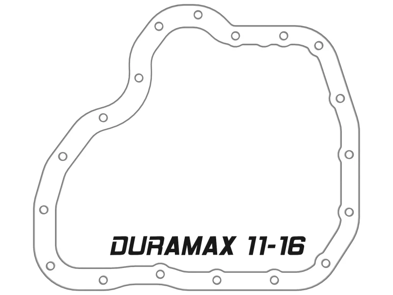 aFe 011-16 GM Diesel Trucks V8-6.6L LML Engine Oil Pan Black POWER Pro Series w/ Machined Fins - Image 5