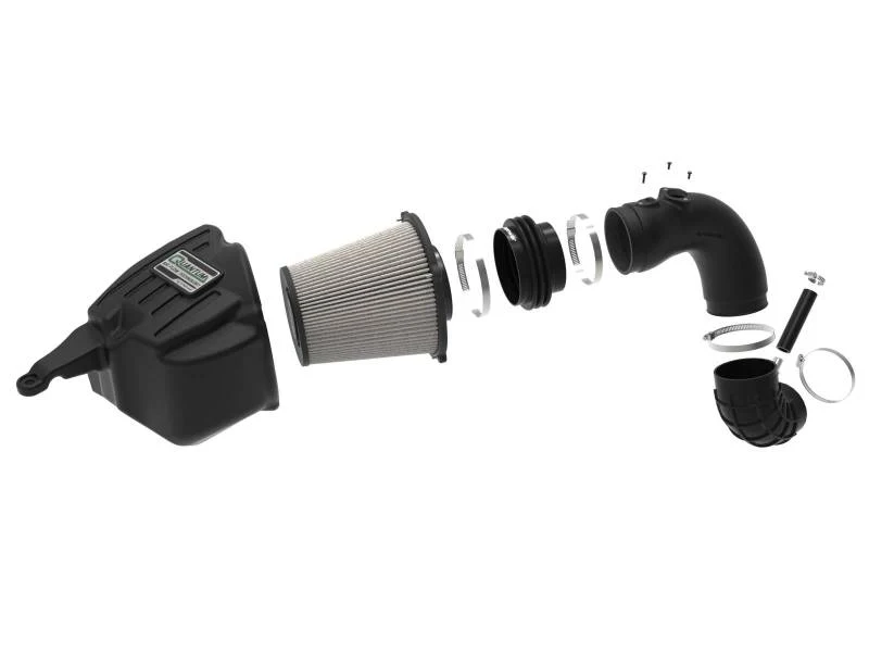 aFe 07-09 Ram 2500/3500 Cummins L6-6.7L (td) Quantum Cold Air Intake System w/ Pro Dry S Filter - Image 7
