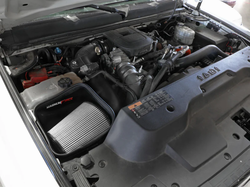 aFe 11-16 GM Silverado / Sierra 2500/3500HD (6.6L V8) MagnumFORCE Intake Stage-2 Pro DRY S - Image 2