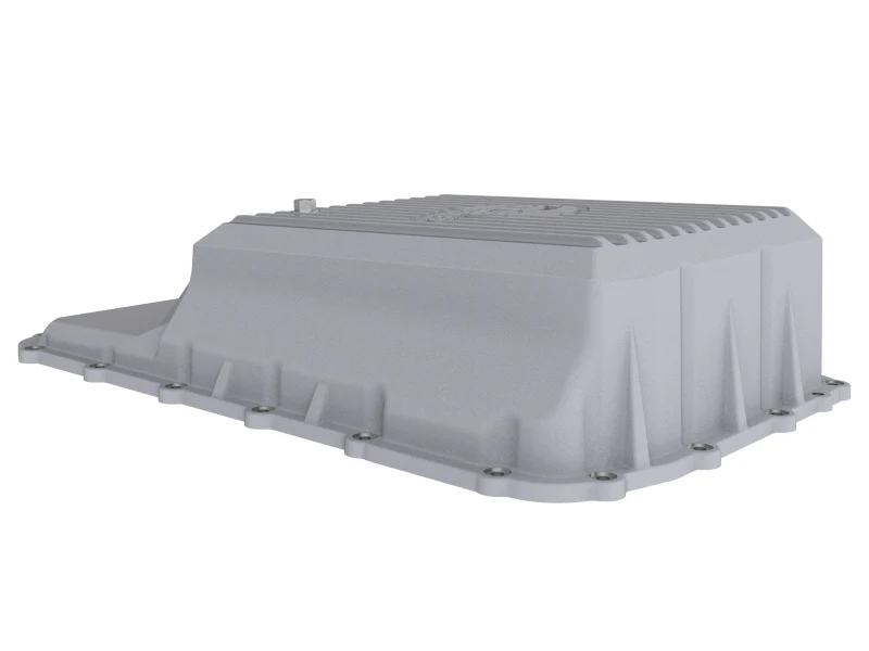 aFe 20-21 Ford Truck w/ 10R140 Transmission Pan Raw POWER Street Series w/ Machined Fins - Image 4