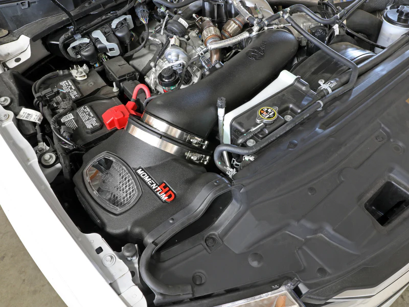 aFe 20-24 Ford Diesel Trucks V8-6.7L (td) Momentum HD Cold Air Intake System w/ Pro DRY S Filter - Image 2