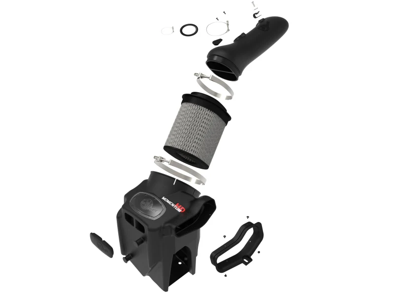 aFe 20-24 Ford Diesel Trucks V8-6.7L (td) Momentum HD Cold Air Intake System w/ Pro DRY S Filter - Image 9