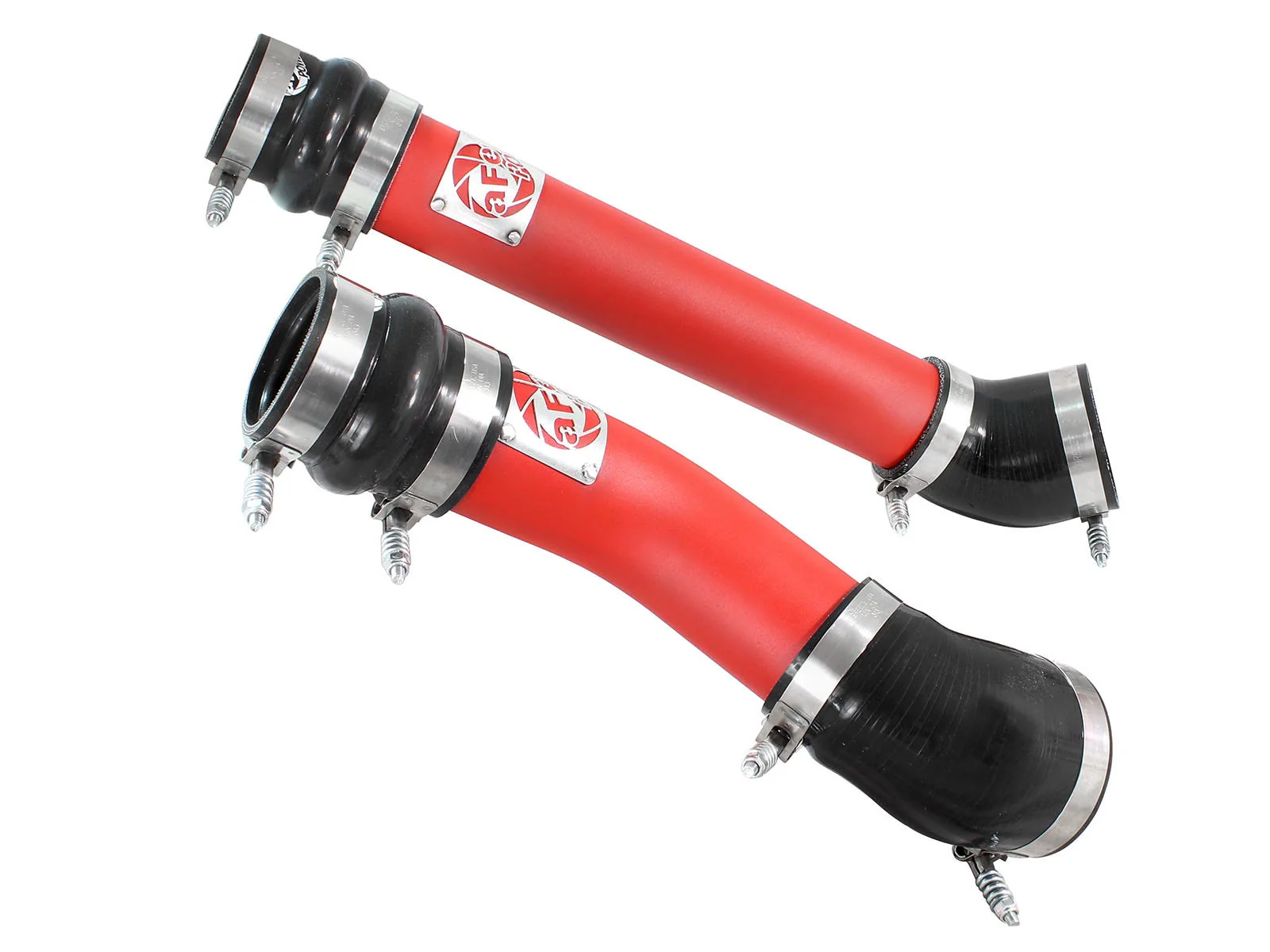 aFe 3" BladeRunner Intercooler Hot and Cold Side Tubes with Couplings and Clamps 46-20064-R - Image 3
