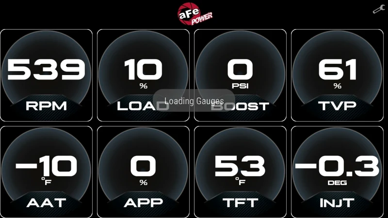 aFe AGD Advanced Gauge Display Digital 5.5in Monitor 08-18 Dodge/RAM/Ford/GM Diesel Trucks - Image 11
