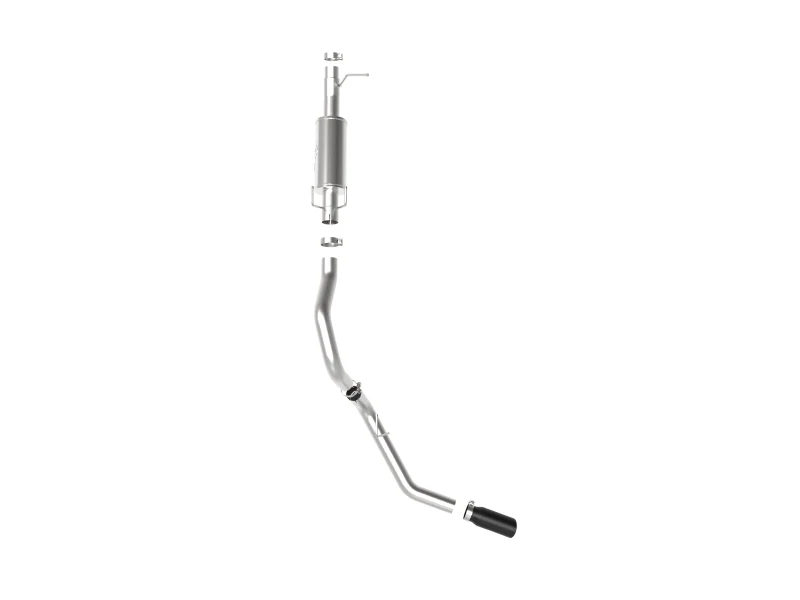 aFe Apollo GT Series 3-1/2in 409 SS Axle-Back Exhaust 17-20 Ford F-250/F-350 6.2/7.3L w/ Black Tips - Image 7