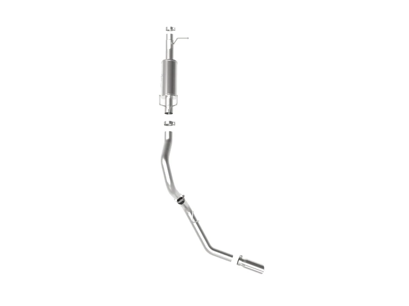 aFe Apollo GT Series 3-1/2in 409 SS Axle-Back Exhaust 17-20 Ford F-250/F-350 w/ Polished Tips - Image 5