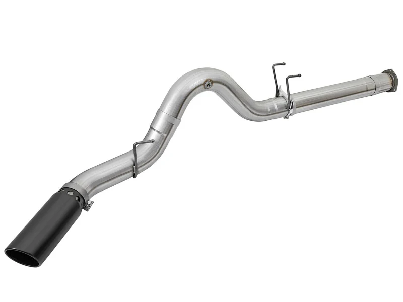 aFe ATLAS 5in DPF-Back Alum Steel Exhaust System w/Black Tip 2017 Ford Diesel Trucks V8-6.7L (td) - Image 6