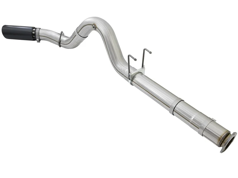 aFe ATLAS 5in DPF-Back Alum Steel Exhaust System w/Black Tip 2017 Ford Diesel Trucks V8-6.7L (td) - Image 7