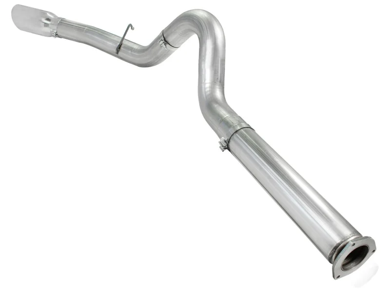 aFe Atlas 5in DPF-Back Aluminized Steel Exh Sys, Ford Diesel Trucks 11-14 v8-6.7L (td) Polished tip - Image 4