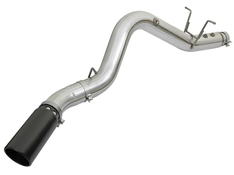 aFe ATLAS 5in DPF-Back Aluminized Steel Exhaust System GM Diesel Trucks 2017 V8 6.6L (td) L5P - Image 4