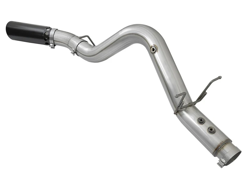 aFe ATLAS 5in DPF-Back Aluminized Steel Exhaust System GM Diesel Trucks 2017 V8 6.6L (td) L5P - Image 6