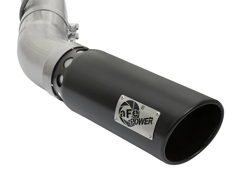 aFe ATLAS 5in DPF-Back Aluminized Steel Exhaust System GM Diesel Trucks 2017 V8 6.6L (td) L5P - Image 7