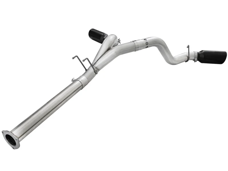 aFe Atlas Exhaust 4in DPF-Back Al Steel 11-14 Ford Diesel Trucks V8-6.7L (td) - Image 5