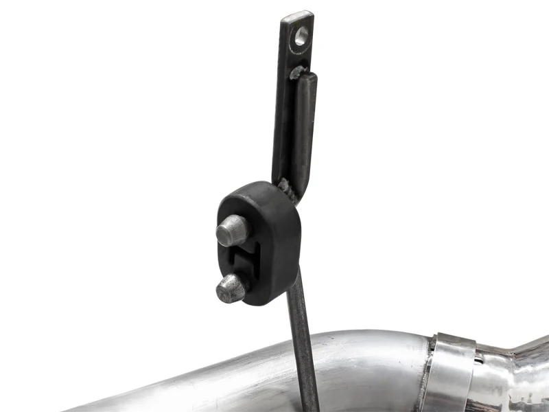 aFe Atlas Exhaust 4in DPF-Back Exhaust Aluminized Steel Polished Tip 11-14 ford Diesel Truck V8-6.7L - Image 6