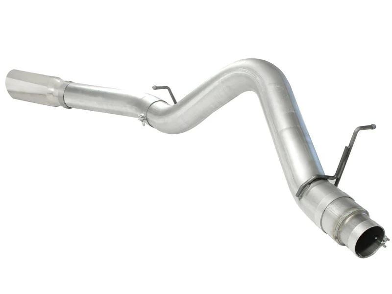 aFe Atlas Exhaust 5in DPF-Back Al Steel 11-13 GM Diesel Trucks V8-6.6L (td) LML (Pol Tip) - Image 2