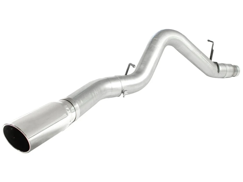 aFe Atlas Exhaust 5in DPF-Back Al Steel 11-13 GM Diesel Trucks V8-6.6L (td) LML (Pol Tip) - Image 4