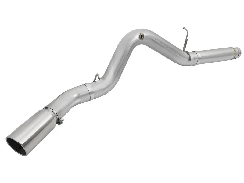 aFe Atlas Exhaust 5in DPF-Back Aluminized Steel w/ Polished Tips 16-17 GM Diesel Truck V8-6.6L (td) - Image 5