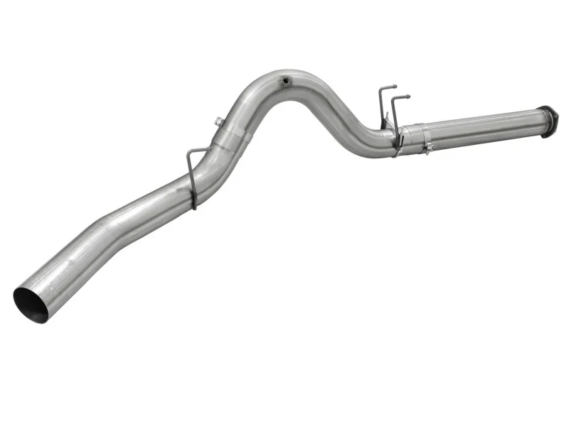aFe Atlas Exhausts 5in DPF-Back Aluminized Steel Exhaust System 2015 Ford Diesel V8 6.7L (td) No Tip - Image 4