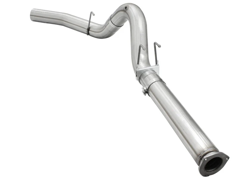 aFe Atlas Exhausts 5in DPF-Back Aluminized Steel Exhaust System 2015 Ford Diesel V8 6.7L (td) No Tip - Image 5