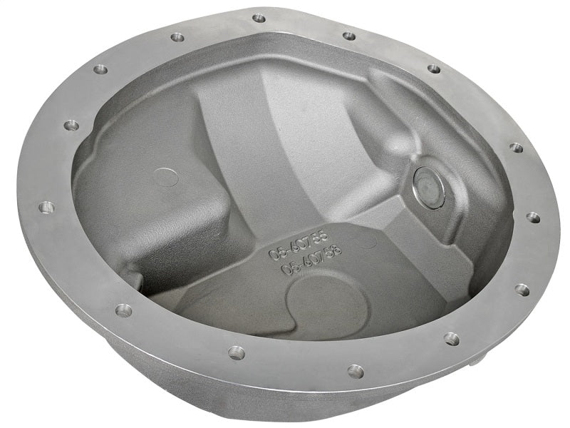 aFe Front Differential Cover (Raw; Street Series); Dodge Diesel Trucks 03-12 L6-5.9/6.7L (td) - Image 6