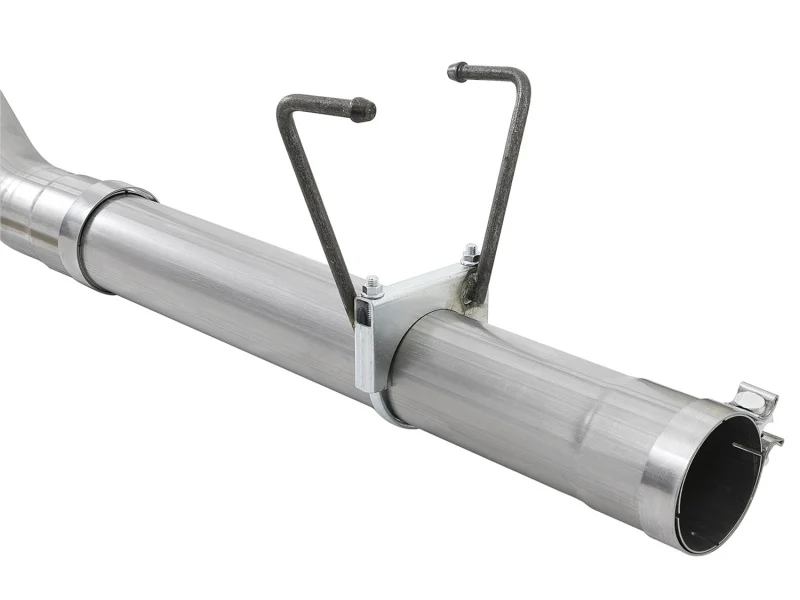 aFe LARGE BORE HD 4in 409-SS DPF-Back Exhaust w/Polished Tip 07.5-12 Dodge Diesel Trucks L6-6.7L(td) - Image 3