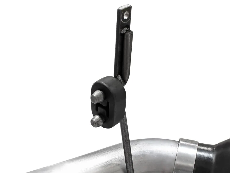 aFe Large Bore-HD 4in 409 Stainless Steel DPF-Back Exhaust w/Black Tip 15-16 Ford Diesel V8 Trucks - Image 6
