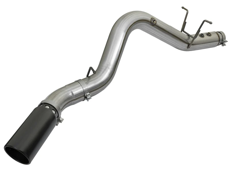 aFe LARGE BORE HD 5in 409-SS DPF-Back Exhaust w/Black Tip 2017 GM Duramax V8-6.6L (td) L5P - Image 3