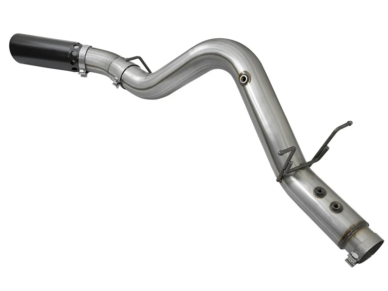 aFe LARGE BORE HD 5in 409-SS DPF-Back Exhaust w/Black Tip 2017 GM Duramax V8-6.6L (td) L5P - Image 4