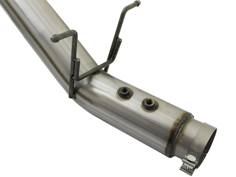 aFe LARGE BORE HD 5in 409-SS DPF-Back Exhaust w/Polished Tip 2017 GM Duramax V8-6.6L (td) L5P - Image 6