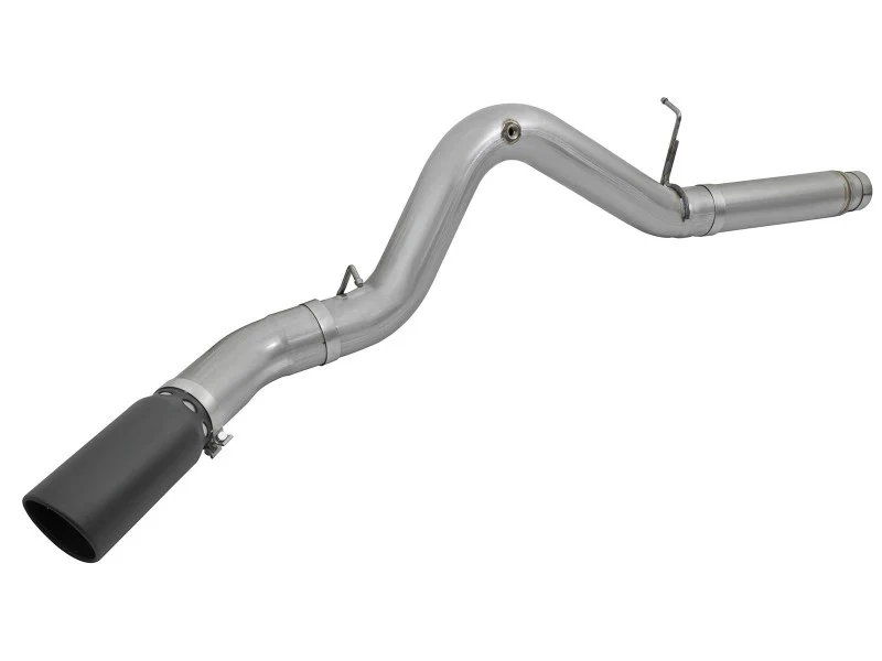 aFe LARGE Bore HD 5in Exhausts DPF-Back SS w/ Black Tips 16-17 GM Diesel Truck V8-6.6L (td) LML/L5P - Image 4