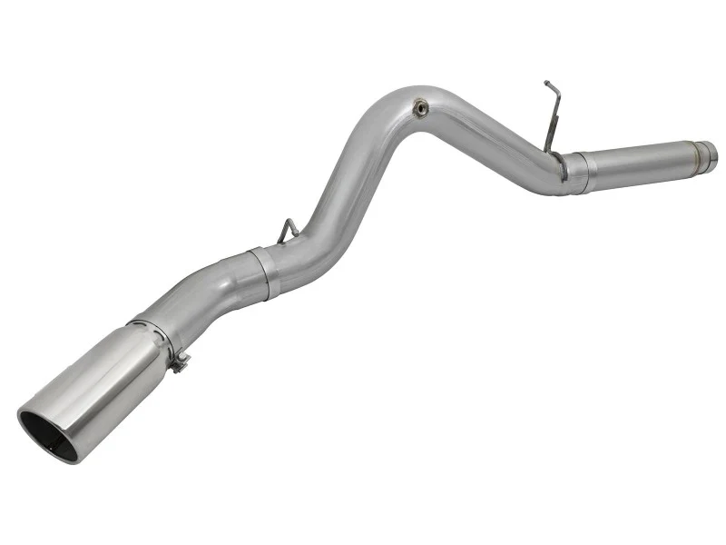aFe LARGE Bore HD 5in Exhausts DPF-Back SS w/ Pol Tips 16-17 GM Diesel Truck V8-6.6L (td) LML/L5P - Image 2