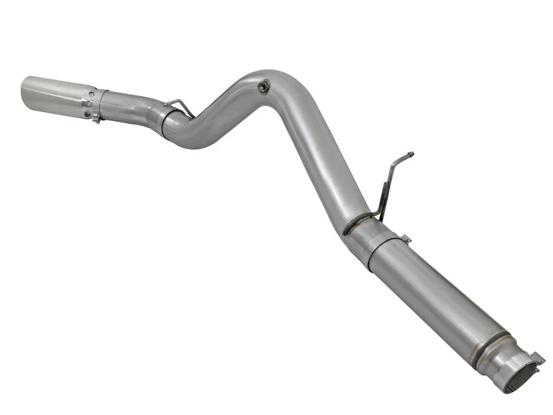 aFe LARGE Bore HD 5in Exhausts DPF-Back SS w/ Pol Tips 16-17 GM Diesel Truck V8-6.6L (td) LML/L5P - Image 3