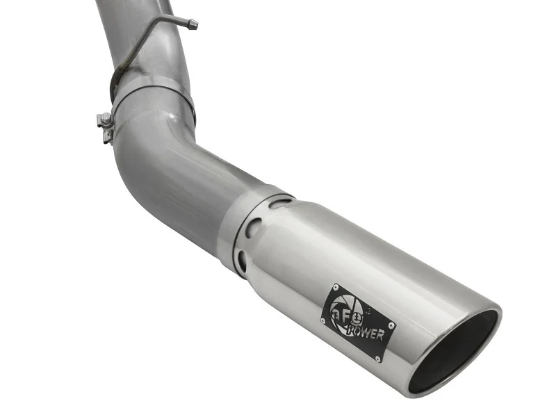 aFe LARGE Bore HD 5in Exhausts DPF-Back SS w/ Pol Tips 16-17 GM Diesel Truck V8-6.6L (td) LML/L5P - Image 4