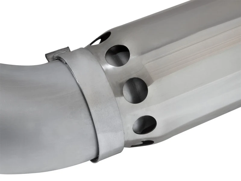 aFe LARGE Bore HD 5in Exhausts DPF-Back SS w/ Pol Tips 16-17 GM Diesel Truck V8-6.6L (td) LML/L5P - Image 5