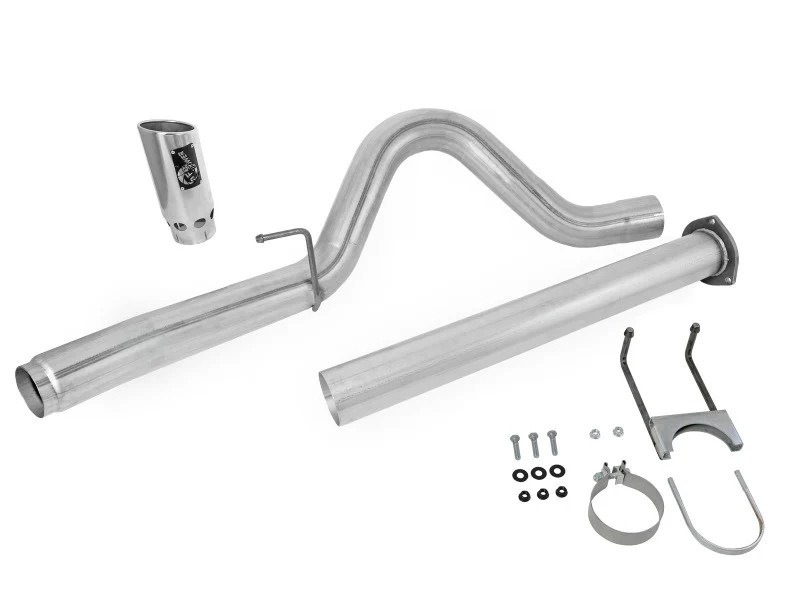aFe LARGE Bore HD Exhausts DPF-Back SS-409 EXH DB Ford Diesel Trucks 11-12 V8-6.7L (td) - Image 4