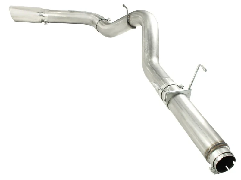 aFe MACHForce XP 5in DPF-Back 409SS Exhaust Dodge Diesel Trucks 07.5-12 L6-6.7L (td) Polished Tip - Image 5
