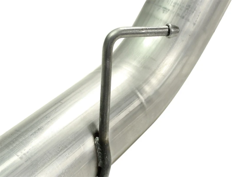 aFe MACHForce XP 5in DPF-Back Stainless Steel Exh Sys, Black tip, Ford Diesel Trucks 08-10 V8-6.4L - Image 3