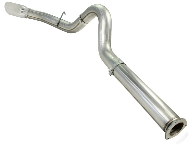 aFe MACHForce XP 5in DPF-Back Stainless Steel Exh Sys, polished tip,Ford Diesel Trucks 11-14 V8-6.7L - Image 5