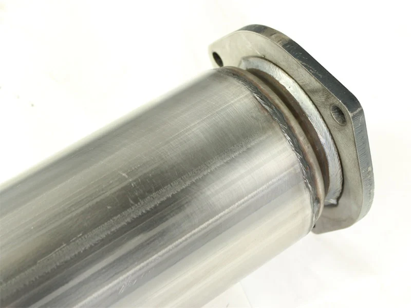 aFe MACHForce XP 5in DPF-Back Stainless Steel Exh Sys, polished tip,Ford Diesel Trucks 11-14 V8-6.7L - Image 6