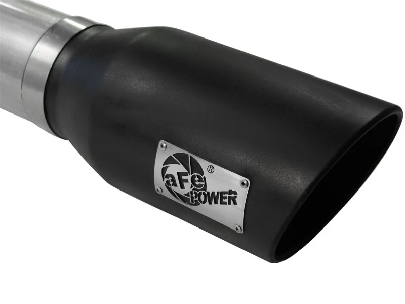 aFe MACHForce XP 5in DPF-Back Stainless Steel Exhaust , Blk, Ford Diesel Trucks 11-14 V8-6.7L td - Image 4