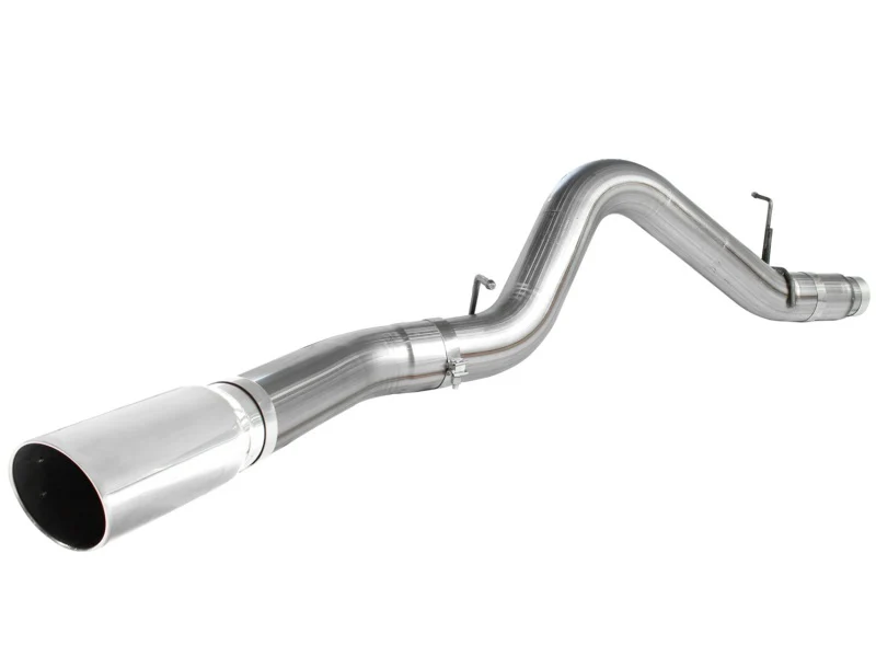 aFe MACHForce XP Exhaust 5in DPF-Back SS 11-13 GM Diesel Trucks V8-6.6L (td) (LML) (Pol Tip) - Image 2