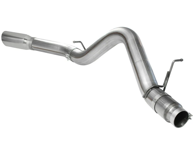 aFe MACHForce XP Exhaust 5in DPF-Back SS 11-13 GM Diesel Trucks V8-6.6L (td) (LML) (Pol Tip) - Image 4
