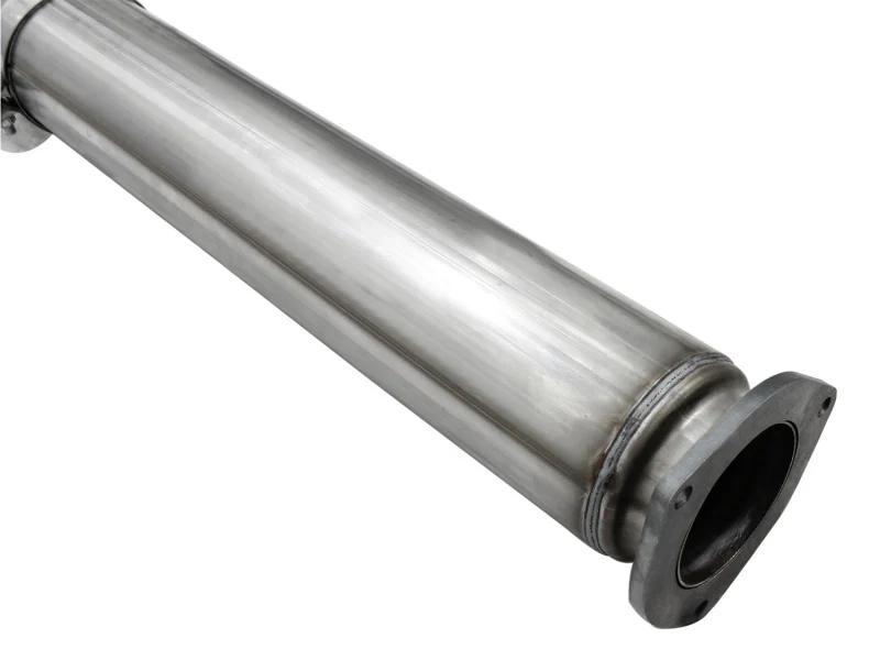 aFe MACHForce XP Exhaust 5in DPF-Back SS Exh 2015 Ford Turbo Diesel V8 6.7L Polished Tip - Image 5