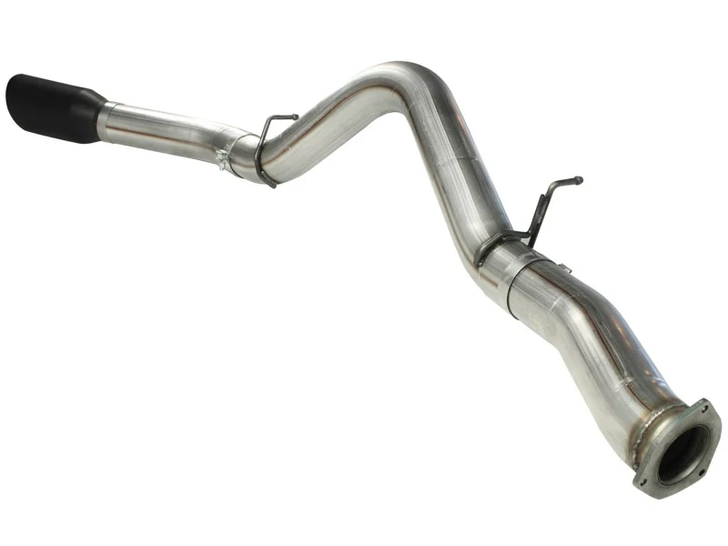 aFe MACHForce XP Exhaust 5in DPF-Black, GM Diesel Trucks 07.5-10 V8-6.6L 9(td) LMM - Image 2