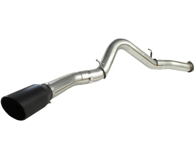 aFe MACHForce XP Exhaust 5in DPF-Black, GM Diesel Trucks 07.5-10 V8-6.6L 9(td) LMM - Image 4