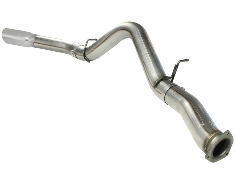 aFe MACHForce XP Exhaust 5in DPF-Polished, GM Diesel Trucks 07.5-10 V8-6.6L 9(td) LMM - Image 4