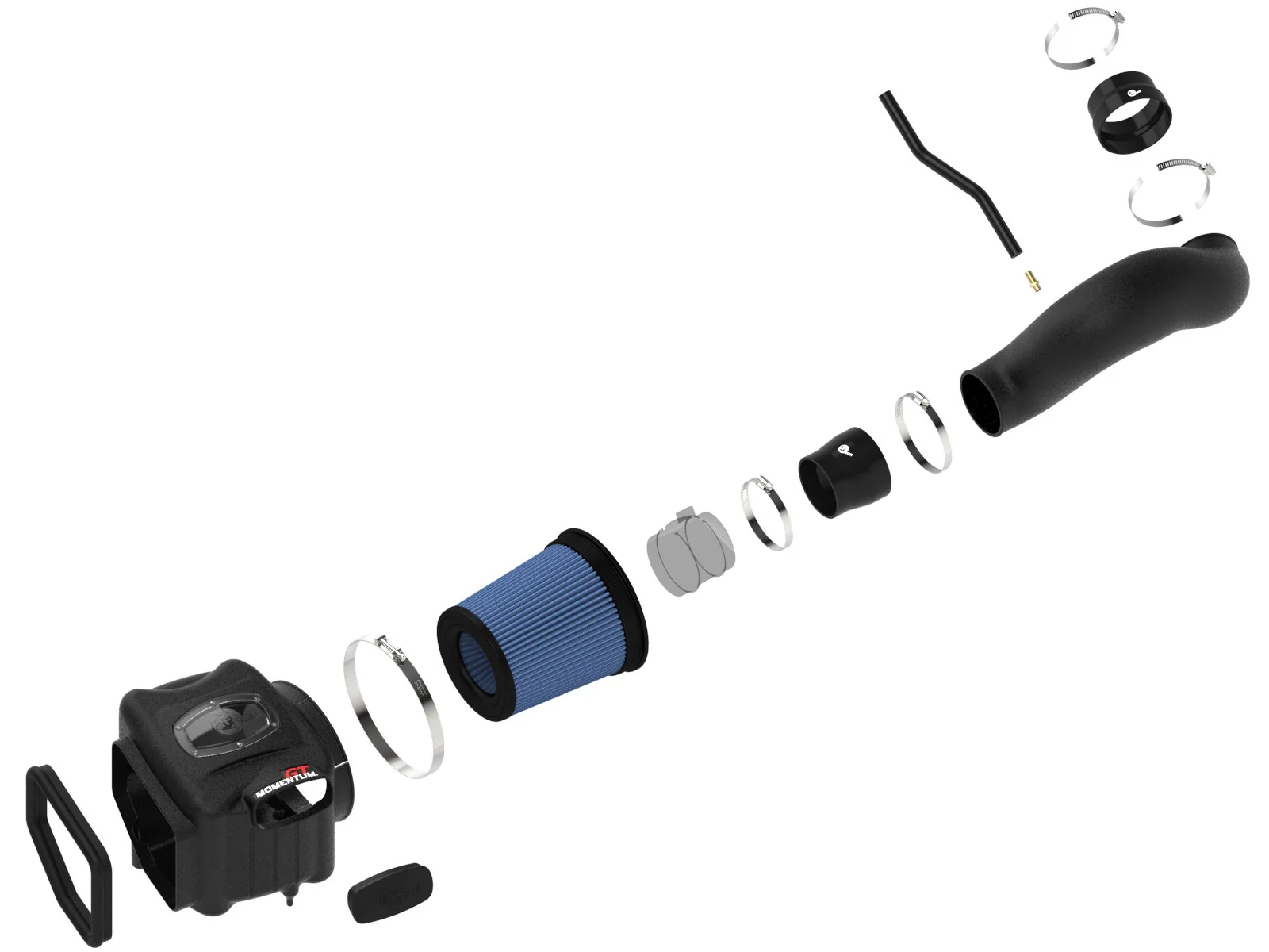 aFe Momentum GT Stage-2 Si PRO 5R Intake System GM Trucks/SUVs V8 4.8L/5.3L/6.0L/6.2L (GMT900) Elect - Image 2