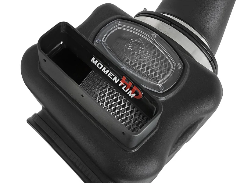 aFe Momentum HD Pro DRY S 2017 GM Diesel Trucks V8-6.6L Cold Air Intake System - Image 8
