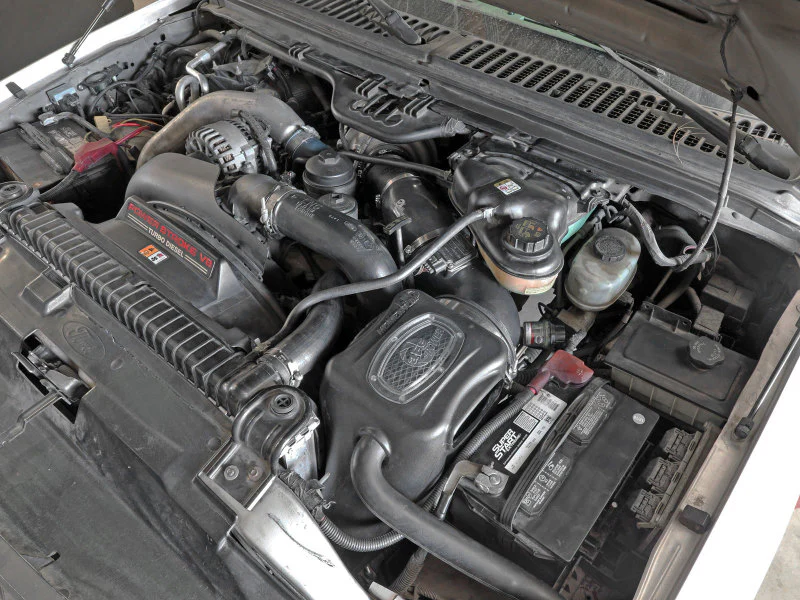 aFe Momentum HD Pro DRY S Stage-2 Si Intake 03-07 Ford Diesel Trucks V8-6.0L (See afe51-73003-E) - Image 2