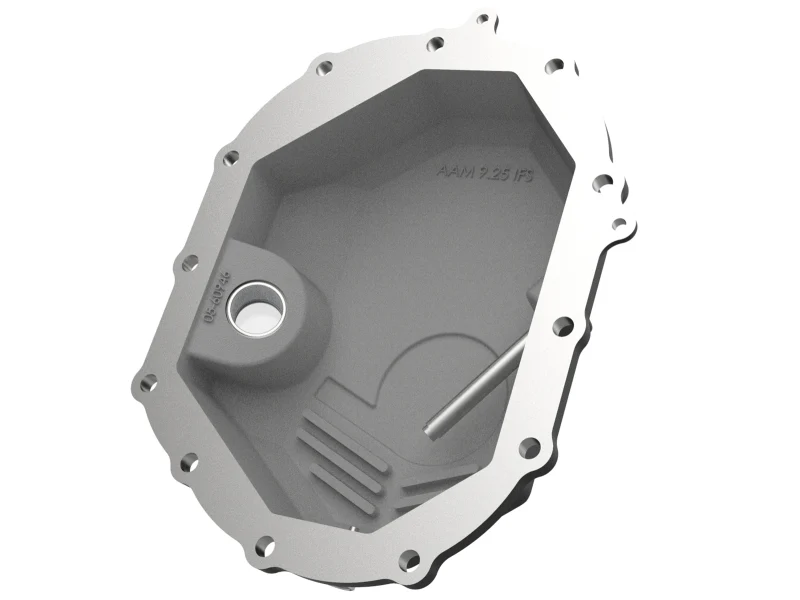 AFE Power 11-18 GM 2500-3500 AAM 9.25 Axle Front Differential Cover Black Machined Street Series - Image 7